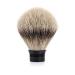 M HLE accessories brush head silvertip badger - suitable for Traditional Rocca Hexagon series