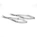 Micro Scissors for Face & Eyelash - Stainless Steel Curved Grafting Tool | International Shipping - Buy Online on GoSupps.com
