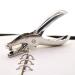 6 Pack Silver Hole Puncher - 8 Sheet Capacity Paper Punch - 1 Hole Punch - Buy Online on GoSupps.com