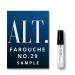J FARELL ALT Farouche No 29 Cologne for Men Sample Size 5mL Sauvage Dupe by ALT Fragrances Perfume Cologne - 5mL