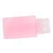 SKISUNO Nail Polish Remover Dispenser Push down Gel Nail Polish Nail Gel Polish Nail Polish Remover Dispenser Pump Mini Water Dispenser Travel Cotton Ball Plastic Bottle Pink 6x5x13cm Pink