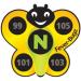 Physio Logic Fever-Bugz Stick-On Fever Indicator - Safe, Accurate & Continuous 48-Hour Temperature Monitoring - Buy Online on GoSupps.com
