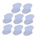 Healvian 8pcs Toe Separator Toe Bunion Pad Silicone Toe Spacers Pedicure Toe Separators Nail Protector Thumb Protector Night Splint Toe Practical Bunion Straightener Toe Outer Gel