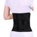Self-Warming Back Support Belt | Adjustable Pain Relief for Sciatica Herniated Disc & Lower Lumbar Discomfort - Medium Black - Buy Online on GoSupps.com