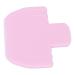 Nail Art Schaber comfortable handle portable plastic easy to use ergonomic nail art stamper scratch for the home for the beauty salon (pink)