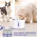 Comsmart 81oz LED Cat Water Fountain - Stainless Steel Automatic Pet Drinking Dispenser - Grey - Buy Online on GoSupps.com