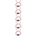 Exceart 4 pieces cord mantra red cord strap Certified bracelet red bracelet jewelry bracelet wrist jewelry cord straps for men ribbon strap for women braided redx5stk 11x1.7cmx5pcs