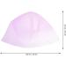 Lurrose 1 Set hair color highlighter cap hair tinting dye hat highlight colour hat hair tinting bowl DIY plastic dye Dyeing Color Tool clamshell hair dye bowl conditioning Stainless steel Pink - Buy Online on GoSupps.com