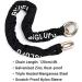 Biglufu 4ft/120cm Motorcycle Security Chain - Heavy Duty Hardened Steel Anti-Theft Chain for Motorbikes, Gates, and Bicycles - 10mm Thick Cut Proof Chain Link - Buy Online on GoSupps.com