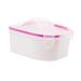 FRCOLOR Soak off Bowl Nail Spa Bowl Acrylic Nail Remover Bowl Nail Soak off Bowl Nail Powder Bowl Manicure Hand Bowl Nail Tools for Nail Art Manicure Soak Bowl Double Layer Tray