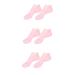 Beavorty 3 Pairs Sock Spa Stocking Moisturing Foot Skin Protect Soles Skin Soles Moisturizing Heel Sleeves Moisturizing Foot Gel Booties Humidor Gel Women's Sebs Pink Sole Pad Moisturize