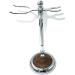 Lefeda Simply Men's Shaving Brush - Classic Silver Salon Tool Set (10x17cm) - Premium Rasier Brushes & Holder for a Perfect Finish - Buy Online on GoSupps.com