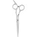 Haircut Scissors Stainless Steel Portable Beard Hair Dressing Styling Flat Scissors Shears for Unisex - Buy Online on GoSupps.com