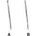 Double-end Durable Cleaner Safe Stain Steel Portable Cuticle Pusher(A) - Buy Online on GoSupps.com