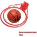 32cm Metal Rim Basketball Hoop Net with Screws Indoor Wall Mount - Buy Online on GoSupps.com
