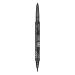 NYX PROFESSIONAL MAKEUP Two-Timer Dual Ended Eyeliner Eyeliner Pencil Jet Black (TT01)