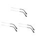 Gleavi frame stand 3 pairs of glasses accessories frame holder vintage accessories retro glasses reading glasses Poor glasses earrings glass handle spectrums replacement glasses arm legs glasses bracket metal sunglasses