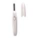 1 Set Eyelash Curler Eyelash Holder Makeup Tool Beauty Tool Electric Eyelash Curling Tool Heated Curler Clip Abs Portable White