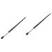 Didiseaon 2pcs Animal Hair Makeup Brush Eyeshadow Brush Makeup Supplies Girl Makeup Brush Beauty Brushes 17.70X0.70X0.70CMx2pcs Blackx2pcs