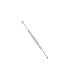 Rrunzfon Ear Wax Removal Tool Stainless Steel Earwax Non-Slip Ear Pick Spoon Curette Tweezers Cleaning (Silver)