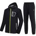 HOTSUIT Sauna Suit Men Anti Rip Boxing Sweat Suits Exercise Workout Jacket Black Jacket & Pants 3X-Large