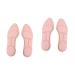 Beaupretty 2pcs Comfortable Insoles Walking Insoles Insoles Sponge Insoles Shock-Absorbing Insoles Shoe Inserts Shoe Pads Absorption Insoles Arch Support Shoe Insert Absorption Pad 5d Pinkx2pcs mediumx2pcs