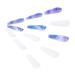 Brishow Artificial Long Press-On Ballerina Nails - 24pcs Purple & White Acrylic Stick-On Nails for Women & Girls - Full Cover Hair Coloring - Buy Online on GoSupps.com