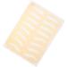 5Pcs Eyebrow Practice Skin Permanent Makeup Training Microblading Practice Skin - Fake Skin For Experienced Artists And Beginners(Gold) - Buy Online on GoSupps.com