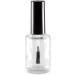 NAILFUN 5-Piece Empty Nail Polish Bottles 15ml Clear with Black Lid & Brush - Perfect for DIY Nail Art | International Shipping - Buy Online on GoSupps.com