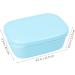 Amosfun 2pcs Box Soap Case Shower Soap Holder Soap Storage Case Soap Dish with Lid Sponge Soap Bathroom Soap Dish Soap Container Soap Dish for Shower Travel Soap Box Rectangle - Buy Online on GoSupps.com