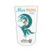 Heal with Appeal Amputee stump sock Mermaid Moon Turqoise wh bgnd V2 3Ply stump sock