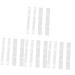 FOMIYES Replaceable Ankle Strap 8 Pairs Invisible Transparent Shoelaces Female Band Clear Heels Women Strap Women Band Wallpaper Heels Elastic Shoe Strap TPU Anti-Artifact Glossy