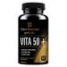 iCare Naturals Vita 50+ - Multivitamins for Seniors aged 50 and above - Health Supplement for Adults Gluten Free | Vegetarian Friendly | Halal | Manufactured in Canada FDA Registered | GMP Certified - 60 count - 2 months supply.
