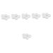 Warmhm 30 Pcs Pumpkin White Foam Ball Mini Whitex6pcs 8.8*8.5*5cmx6pcs