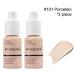 2 Pack PHOERA Full Coverage Foundation and 24HR Matte Oil Control Concealer Set (101 Porcelain) - Long Lasting Flawless Finish - 30ml - Buy Online on GoSupps.com