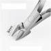 Silver Dead Skin Clipper for Manicure Dead Skin Removal and Manicure Tool Stainless Steel Manicure Trimming Tools (Color : 103 * 75mm Size : Zwart) Zwart 103*75mm - Buy Online on GoSupps.com