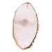 nail art palettes Nail Art Finger Ring Palette Polish Holder Color Mixing Plates Manicure Tools White