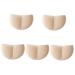 Lurrose surface 5st buttock cushion Lifting-Shapewear-Pads Pads Forecasted foam-hip cushion buttocks and hip cushion Seamless Po-pad padded nylon beautiful buttocks Men and women as shown x 5 pieces 34x21cmx5pcs