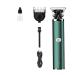 Professional Hair Clippers for Men Electric Hair Clipper Engraving T-Shaped Blade USB Rechargeable Metal Waterproof Hair Clipper (Color : OneColor)