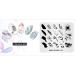 KADS Fashion Nail Stamping Plate DIY Image Template for Manicure - FASHION 015 - Buy Online on GoSupps.com