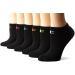 Champion Womens Socks, Performance No Show, Low Cut, and Heel Shield Multipacks, 6 and 12 Packs No Show 5-9 6 Black