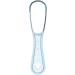 Double-Sided Plastic Tongue Scraper - Light Blue Hygiene Cleaner for Fresh Breath | International Shipping Available - Buy Online on GoSupps.com