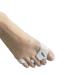 DEAVER Forefoot Pad Toe Splitter Hallux Valgus Corrector Thumb Overlap Split Splitter Protectoe Small Gel Toe Separators Spacers for Overlapping Toes Onecolor 3 pairs