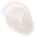 FOMIYES Ear Model Ear Piercing Education Display Ear Silicone Body Part Model Ear Practice Model Ear Anatomy Model Ear Flexible Model Garnish Tools Perforation Teaching Transparent 2