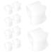 Toe Protector Hallux Valgus Corrector 5 Pairs for Overlapping Toes