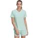 Buy Adidas Women's T-Shirt XS - Clear Mint | Stylish & Comfortable | International Shipping Available - Buy Online on GoSupps.com