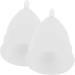 Alupre Reusable Silicone Menstrual Cup Set | Eco-Friendly Feminine Hygiene (Large) - International Shipping - Buy Online on GoSupps.com