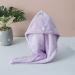 Super Absorbent Hair Towel Wrap - Pink & Purple Turban 2 Pack | Microfibre Hair Drying Towels with Button - Perfect for Fast Drying - Buy Online on GoSupps.com