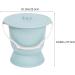 Comfortable Cabilock Bed Pan for Women & Adults | 27.5x25.8x25.8cm Plastic Bed Pan for Seniors & Bedridden - Buy Online on GoSupps.com