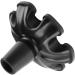 Quantum Leap 19mm Non-Slip Self Standing Quad Cane Tip - 6 Point Replacement Tip for 3/4 Inch Walking Canes - Black - Buy Online on GoSupps.com
